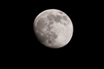 Luna con telescopio